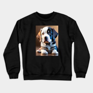 Cute Puppy Crewneck Sweatshirt